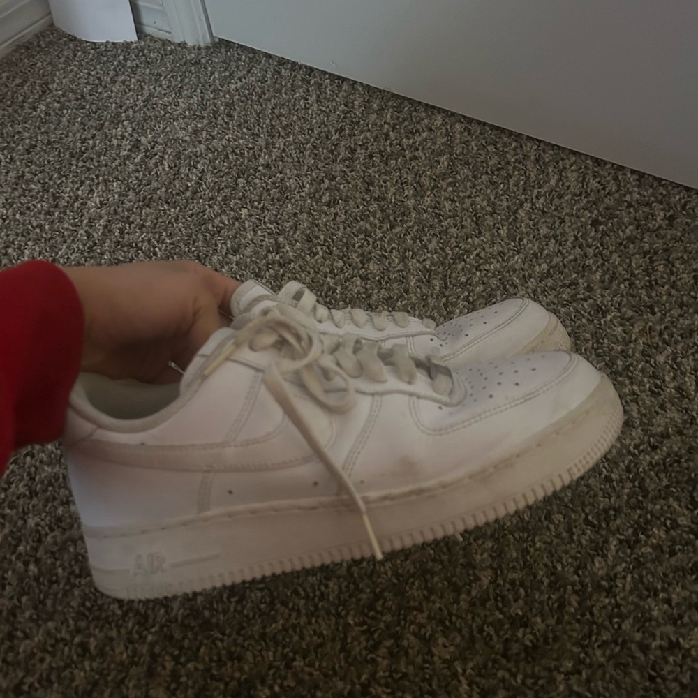Nike White Mesh Sneakers